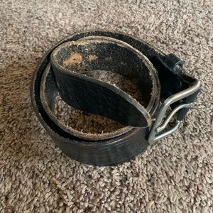 Genuine leather Basket weave duty belt size 34